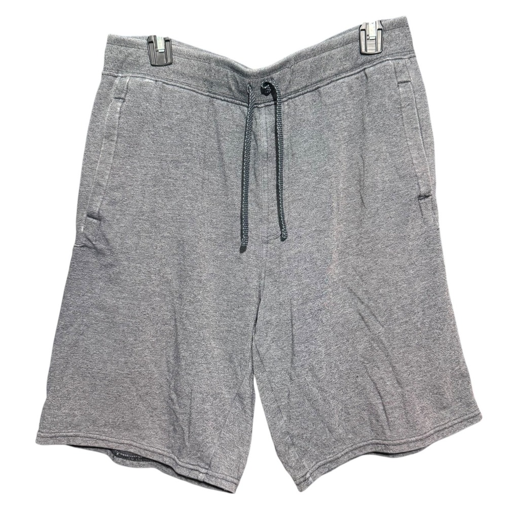 Under Armour Shorts Mens Large Solid Gray Sweat shorts Gym running Workout